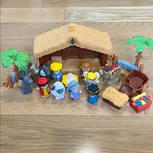 Fisher Price Little People Nativity Scene Playset